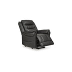 Fauteuil inclinable électrique Signature Design by Ashley Oatman noir