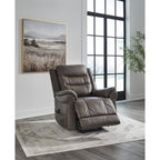 Fauteuil inclinable électrique gris foncé Signature Design by Ashley Oatman