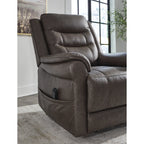 Fauteuil inclinable électrique gris foncé Signature Design by Ashley Oatman