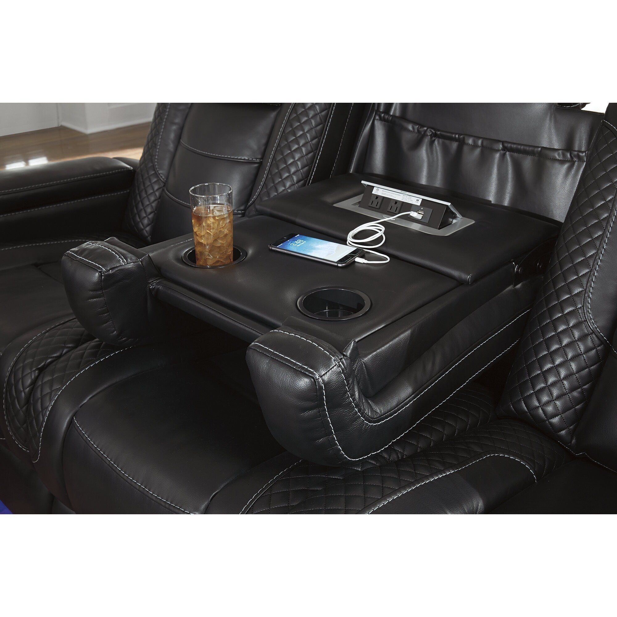 Fauteuil inclinable électrique noir Signature Design by Ashley Party Time