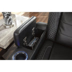 Fauteuil inclinable électrique noir Signature Design by Ashley Party Time