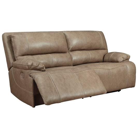 Canapé inclinable double réglable électriquement en cuir Signature Design by Ashley Ricmen