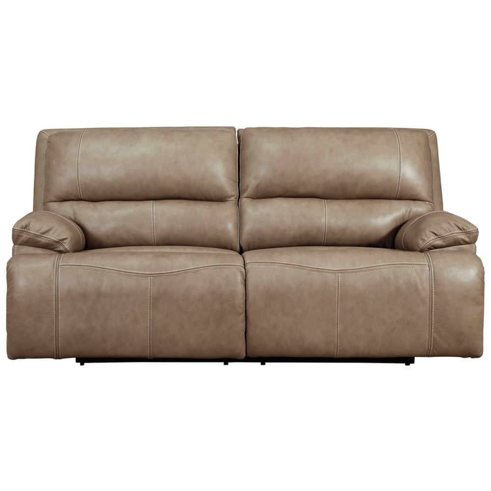 Canapé inclinable double réglable électriquement en cuir Signature Design by Ashley Ricmen