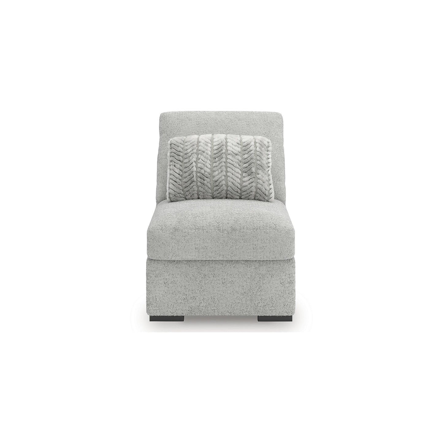 Canapé sectionnel gris Signature Design by Ashley Snodoodle 3 pièces - 113 L x 41 P x 40 H