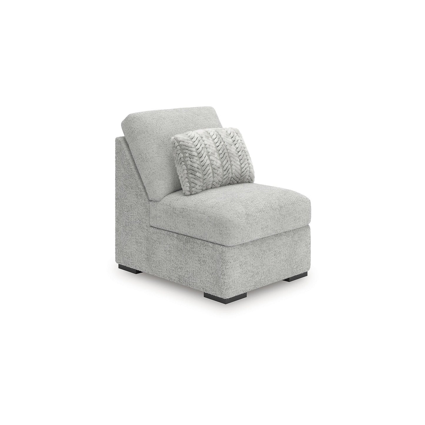 Canapé sectionnel gris Signature Design by Ashley Snodoodle 3 pièces - 113 L x 41 P x 40 H