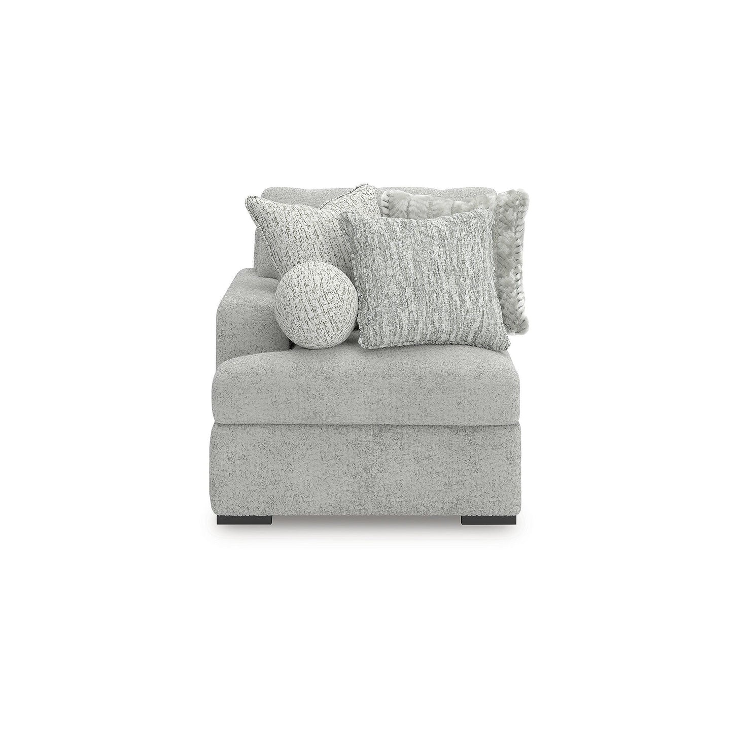 Canapé sectionnel gris Signature Design by Ashley Snodoodle 3 pièces - 113 L x 41 P x 40 H