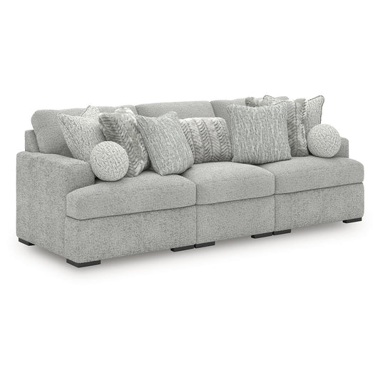 Canapé sectionnel gris Signature Design by Ashley Snodoodle 3 pièces - 113 L x 41 P x 40 H