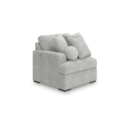 Canapé sectionnel gris Signature Design by Ashley Snodoodle 3 pièces - 113 L x 41 P x 40 H