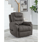 Fauteuil inclinable électrique gris foncé Signature Design by Ashley Snowfield