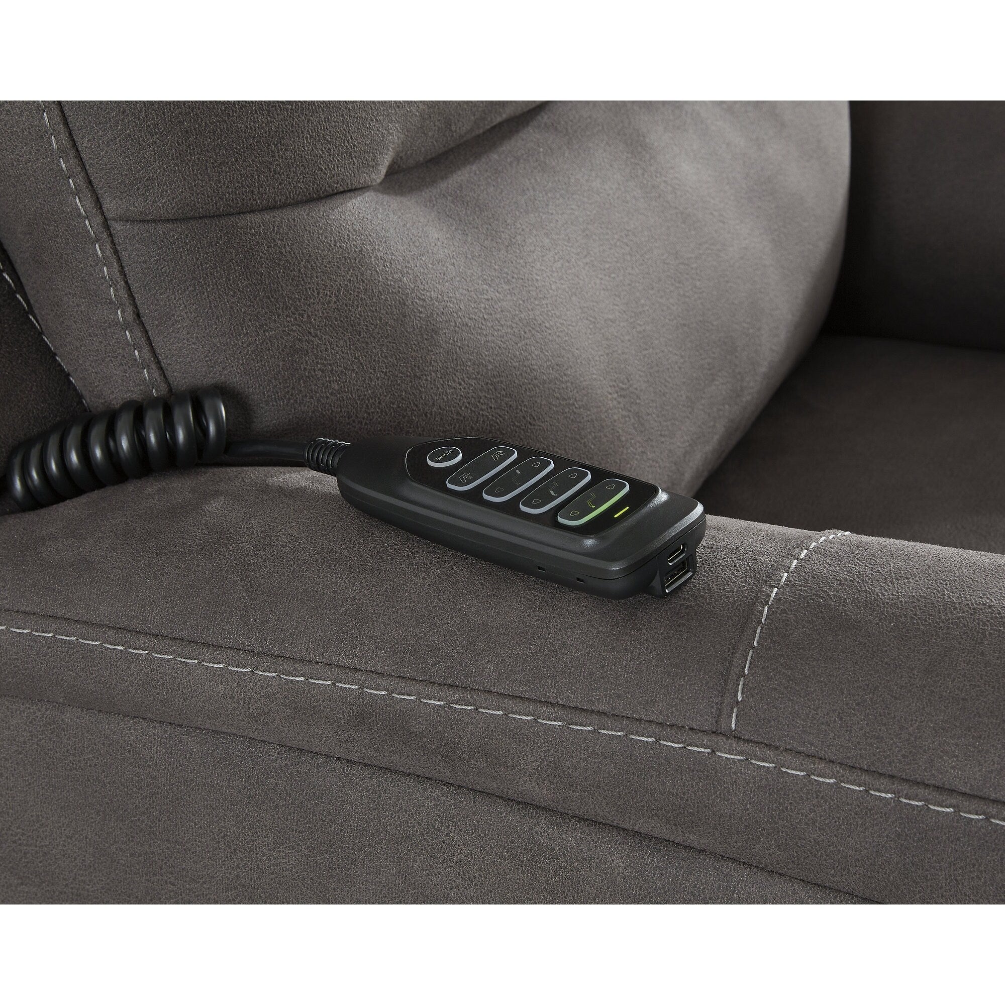 Fauteuil inclinable électrique gris foncé Signature Design by Ashley Snowfield
