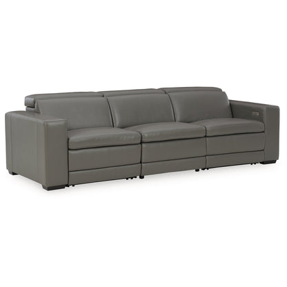 Canapé inclinable électrique Signature Design by Ashley Texline 4 pièces - 93 L x 43 P x 32 H