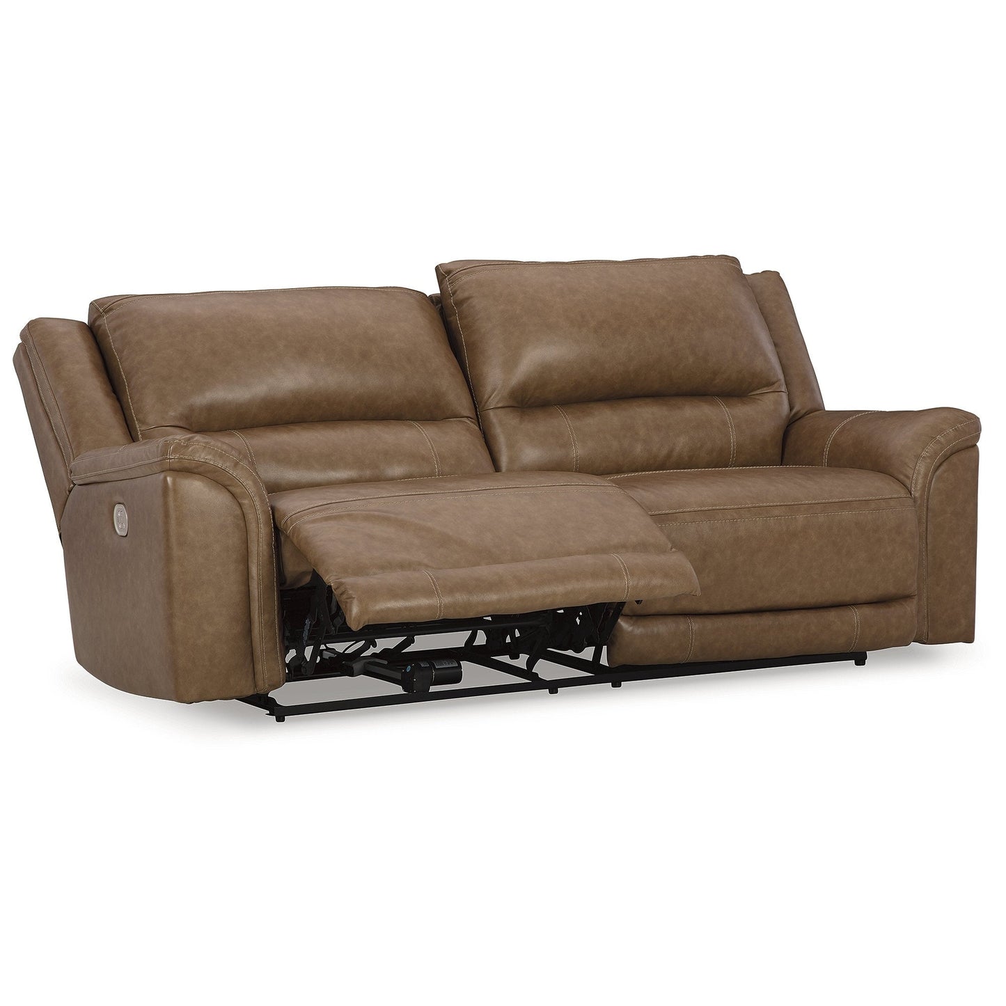 Canapé inclinable électrique Signature Design by Ashley Trasimeno Caramel - 92 L x 40 P x 42 H