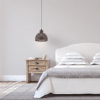 Suspension Sigrid River of Goods en bronze antique avec abat-jour en forme de bol - 11 x 11 x 11,25/70,25