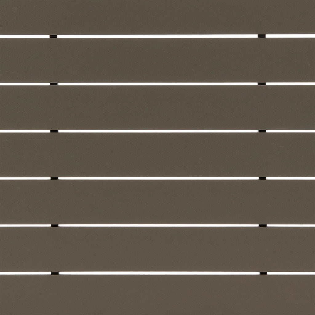 Ensemble de salle à manger d'extérieur Silvana 7 pièces en aluminium gris avec tissu gris