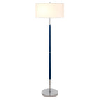 Lampadaire Simone à 2 lumières avec abat-jour en tissu