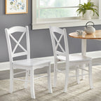 Chaises de salle à manger de style cottage de style simple (lot de 2)