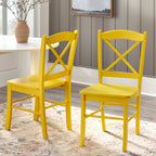Chaises de salle à manger de style cottage de style simple (lot de 2)