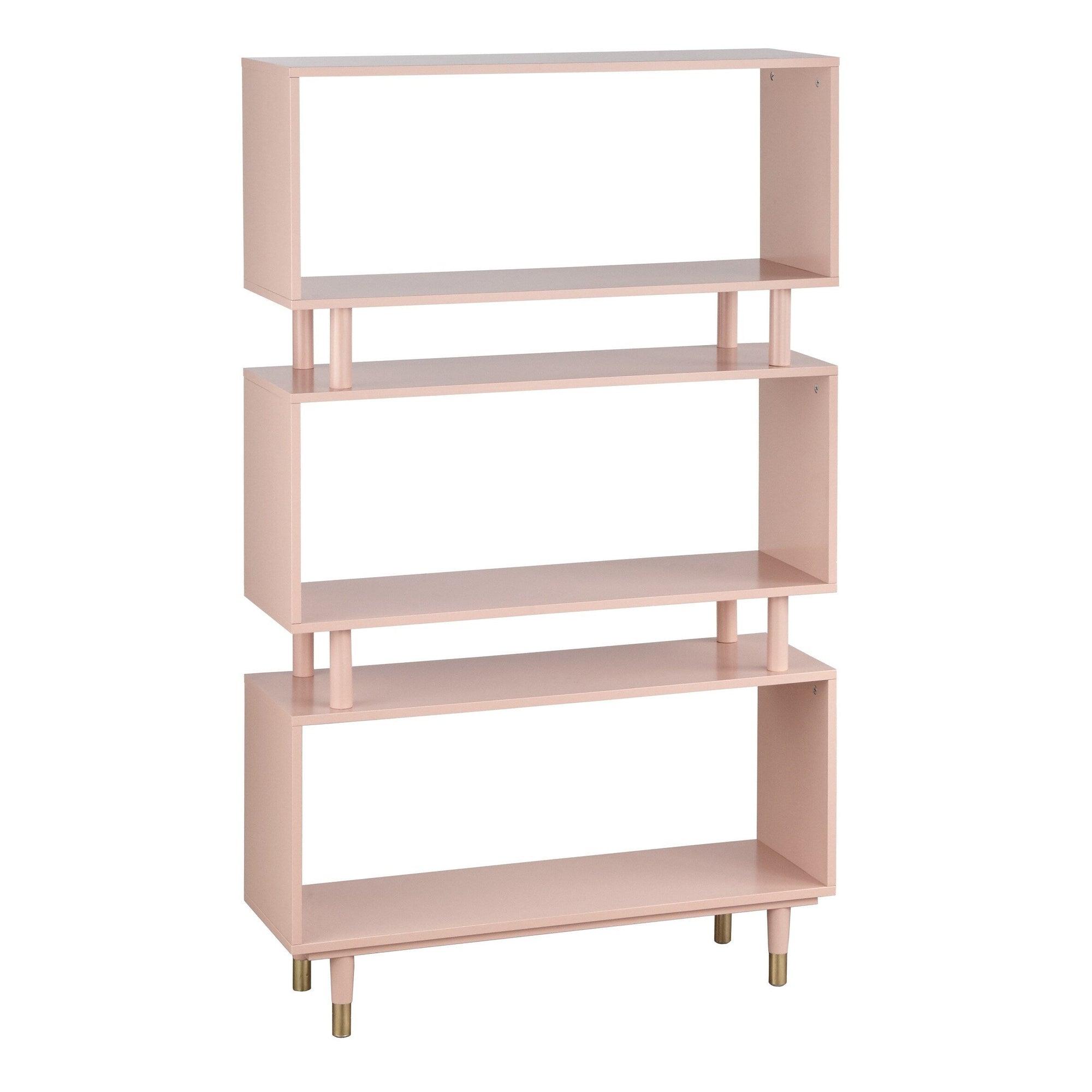 Simple Living Margo Mid-Century Modern 3-tier Bookshelf - 59.5h x 36w x 11.8d