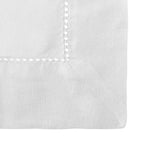 Rideaux de cuisine Simplicity Hemstitch 100 % coton avec passe-tringle - Étage, feston ou cantonnière (vendus séparément)