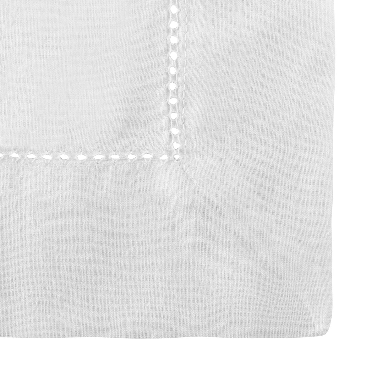 Paire de panneaux sur mesure Simplicity Hemstitch 100 % coton avec passe-tringle et embrasses ou cantonnière sur mesure