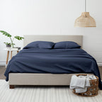 Ensemble de draps ultra-doux à poches profondes Home Collection, 4 pièces