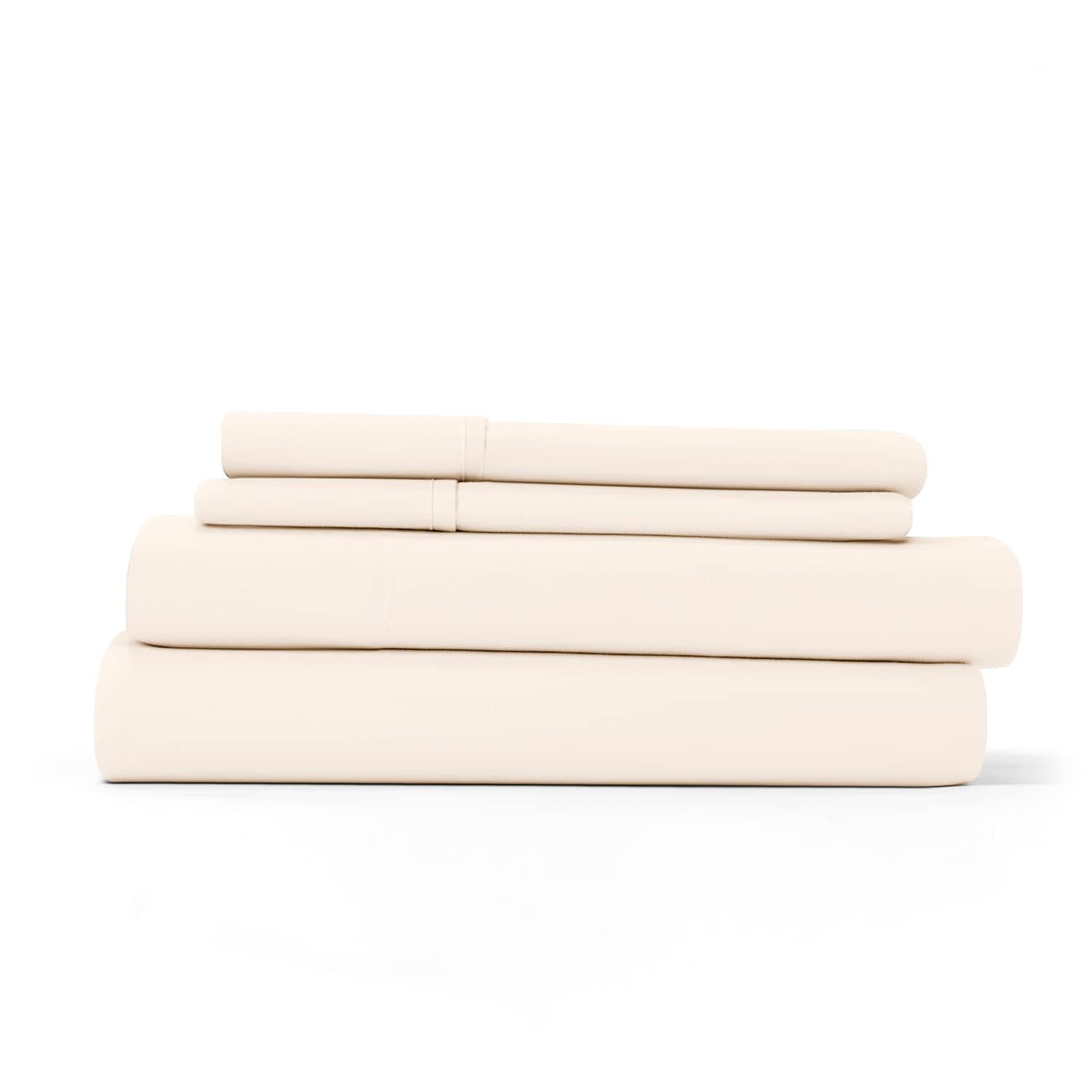 Ensemble de draps ultra-doux à poches profondes Home Collection, 4 pièces