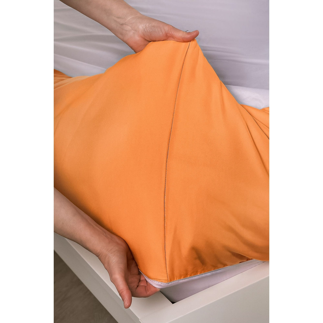 Parure de lit de luxe avec fermeture éclair Siscovers Orange Bunkie