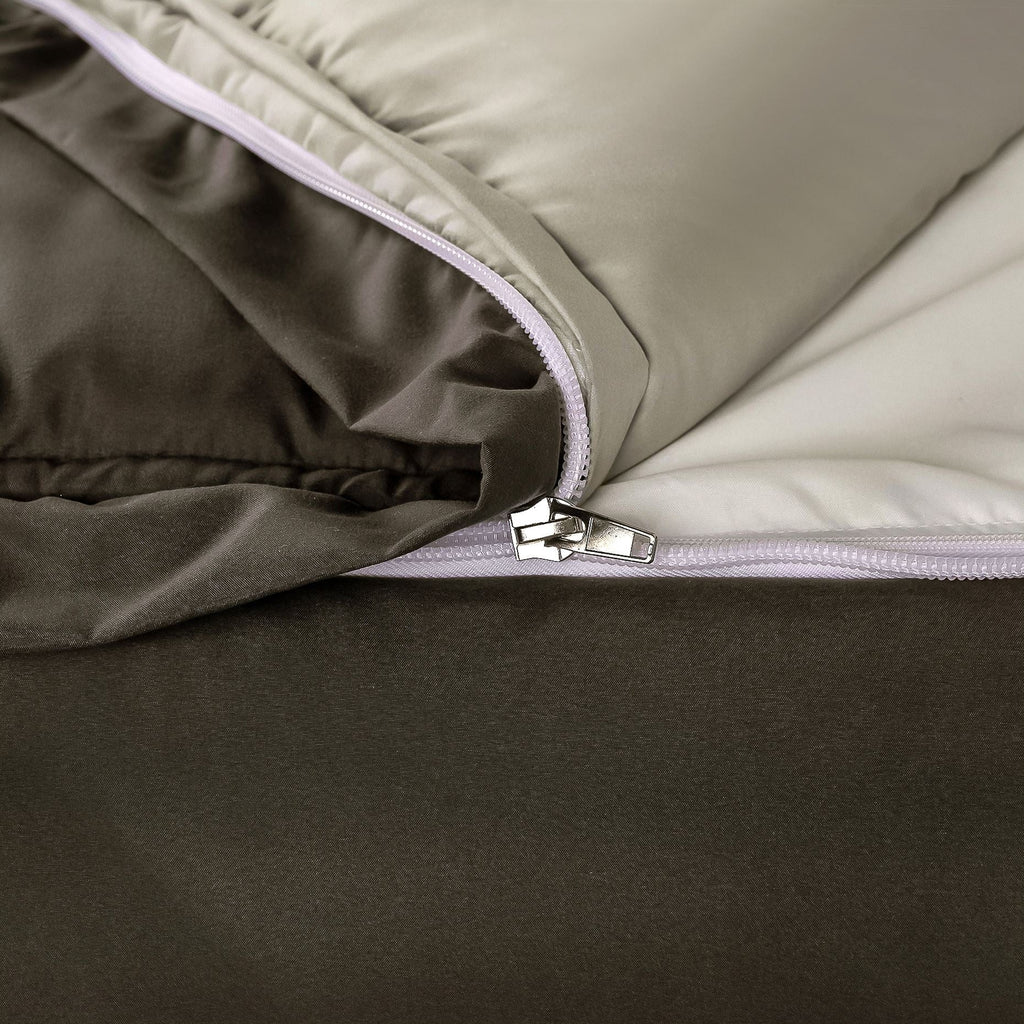 Parure de lit de luxe avec fermeture éclair Siscovers Pewter Bunkie