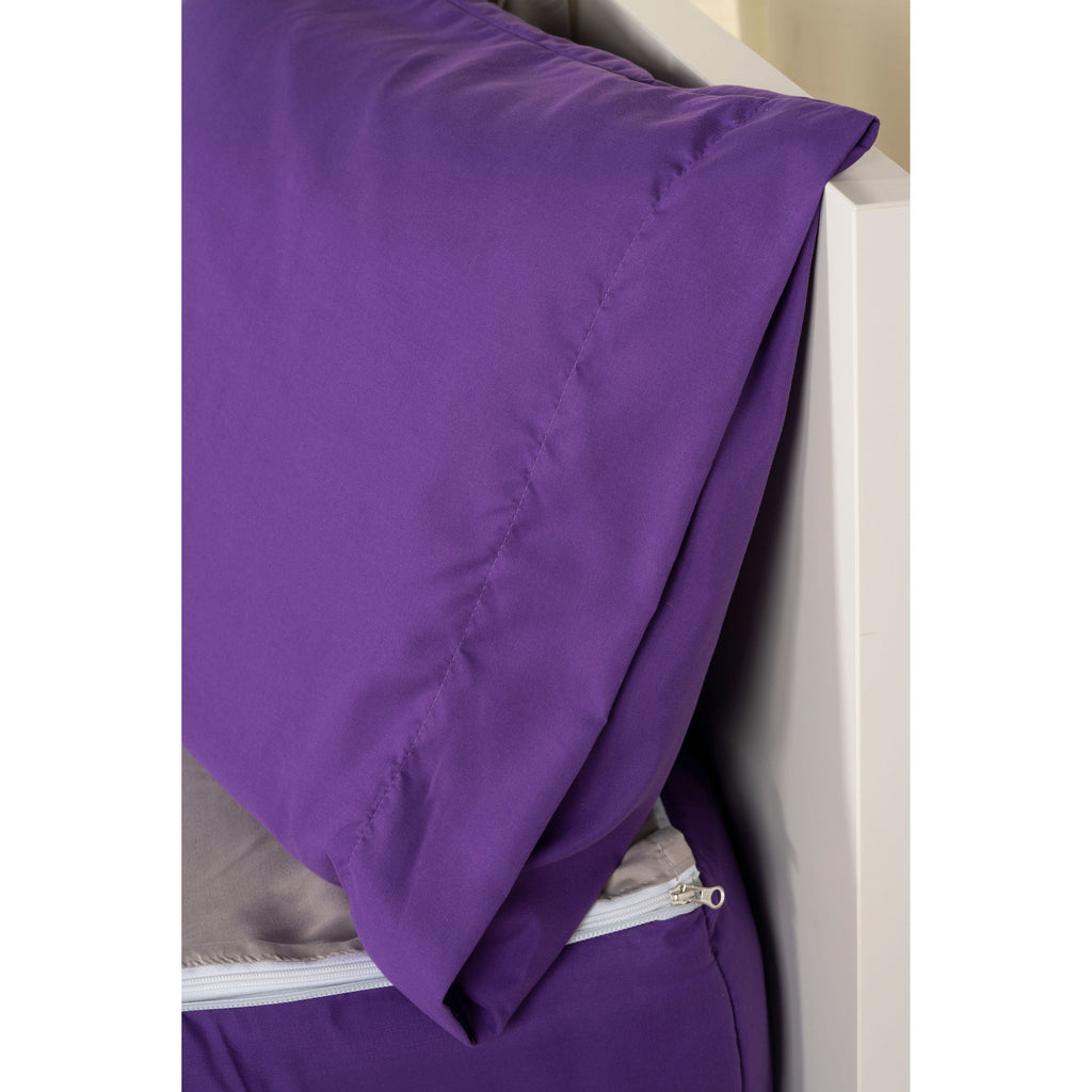 Parure de lit de luxe à fermeture éclair Siscovers Purple Bunkie