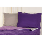 Parure de lit de luxe à fermeture éclair Siscovers Purple Bunkie