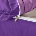 Parure de lit de luxe à fermeture éclair Siscovers Purple Bunkie