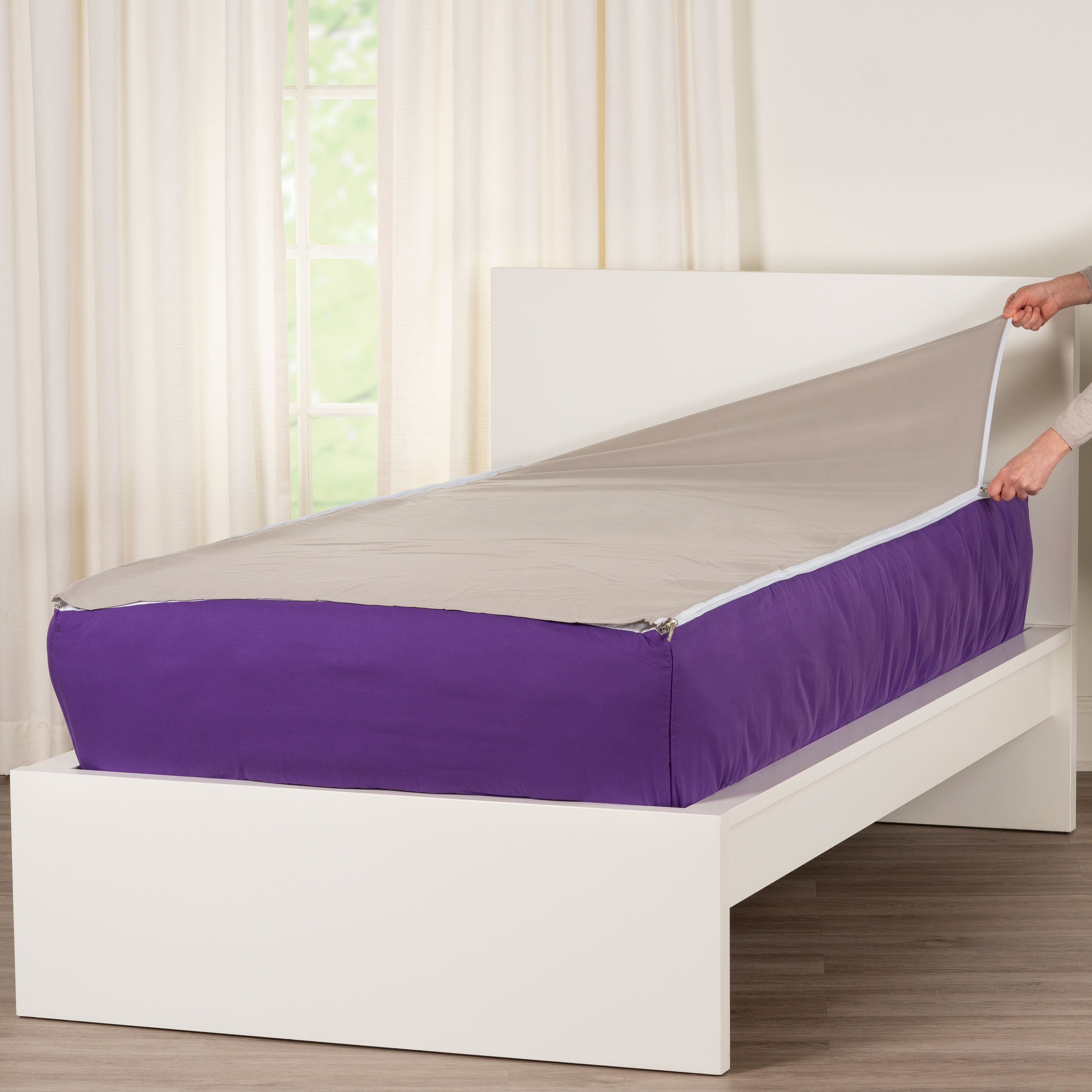 Parure de lit de luxe à fermeture éclair Siscovers Purple Bunkie
