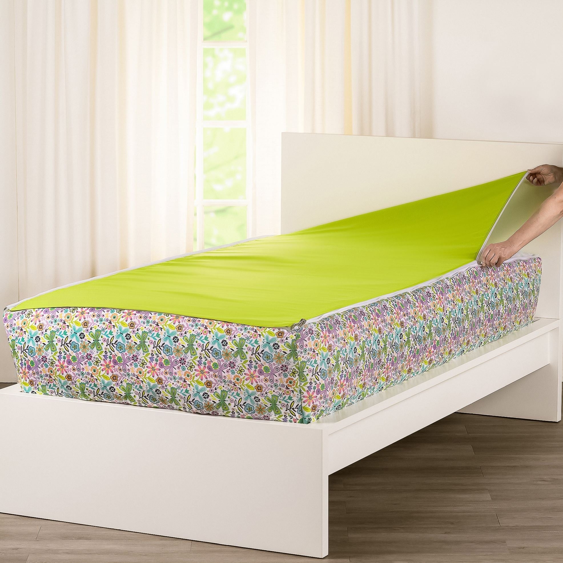 Parure de lit de luxe avec fermeture éclair Siscovers Quiet Garden Bunkie