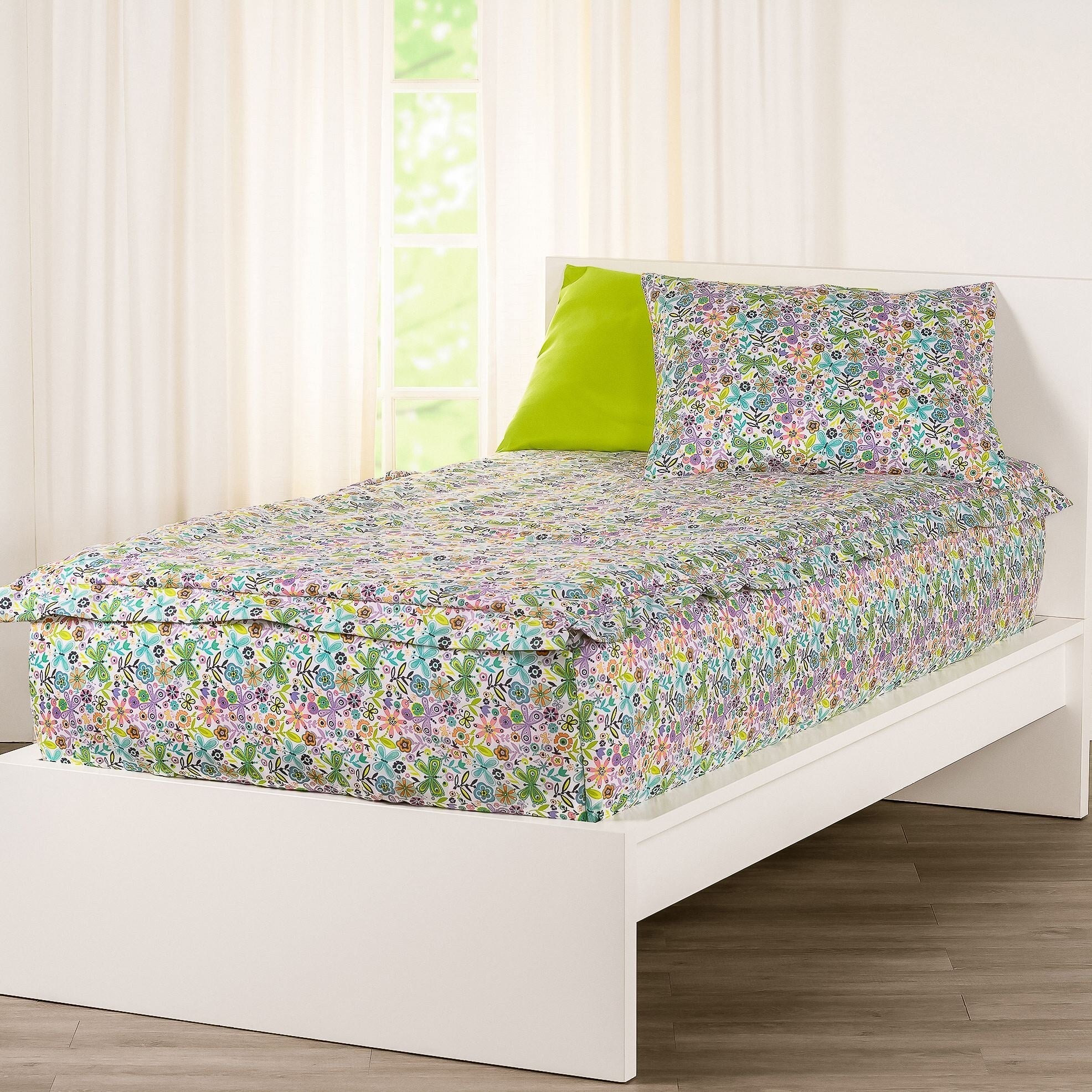 Parure de lit de luxe avec fermeture éclair Siscovers Quiet Garden Bunkie