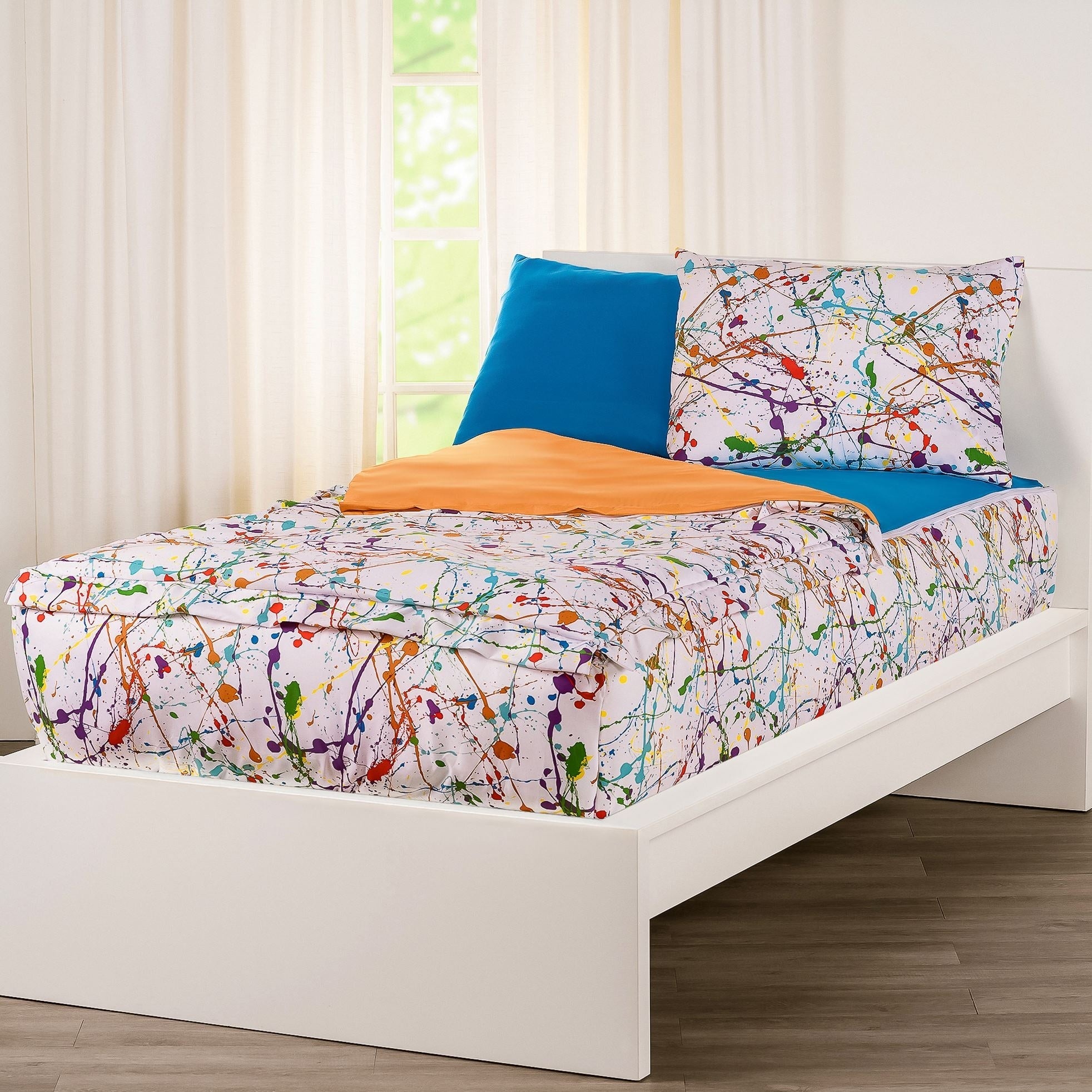 Parure de lit de luxe à fermeture éclair Siscovers Splashed and Splattered Bunkie