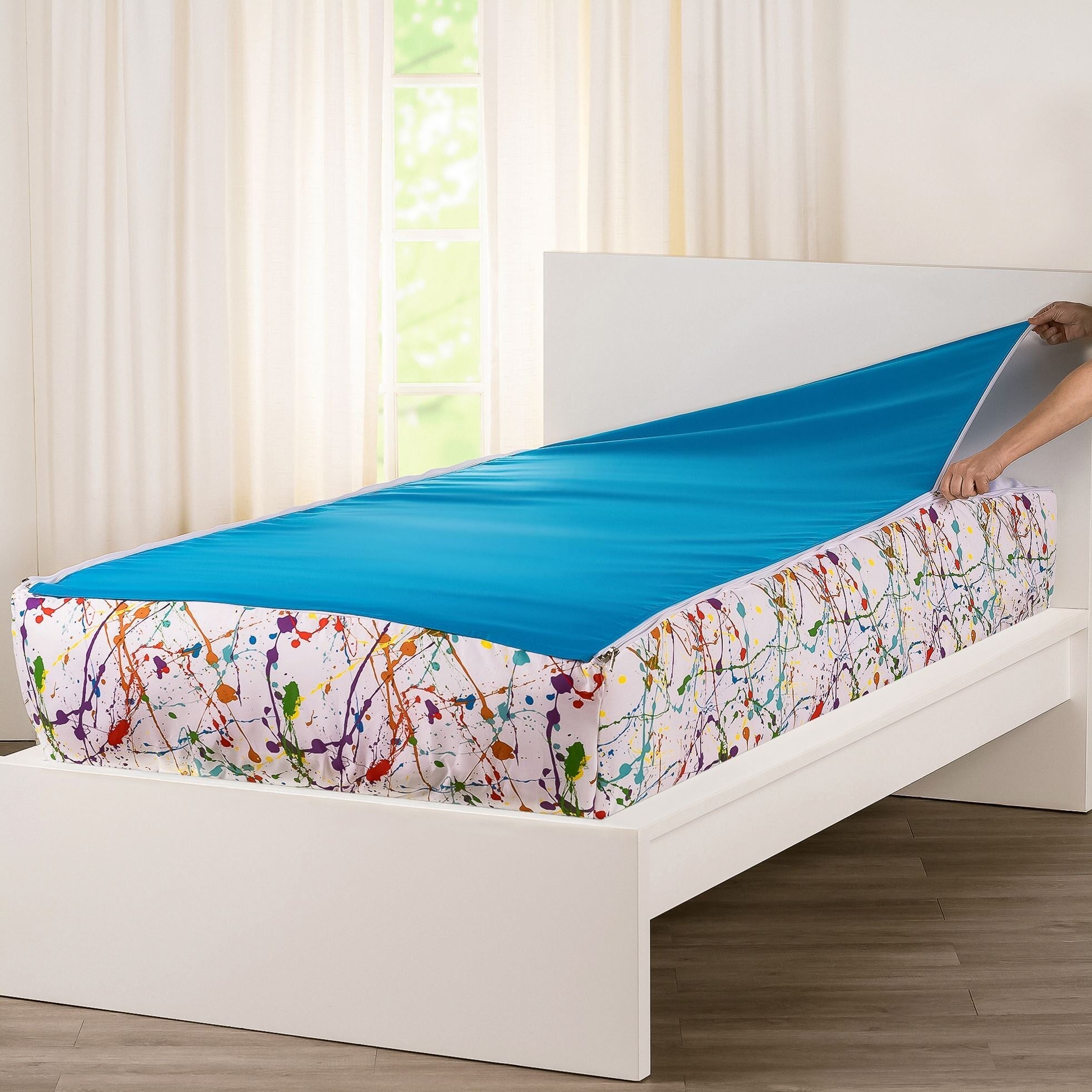 Parure de lit de luxe à fermeture éclair Siscovers Splashed and Splattered Bunkie