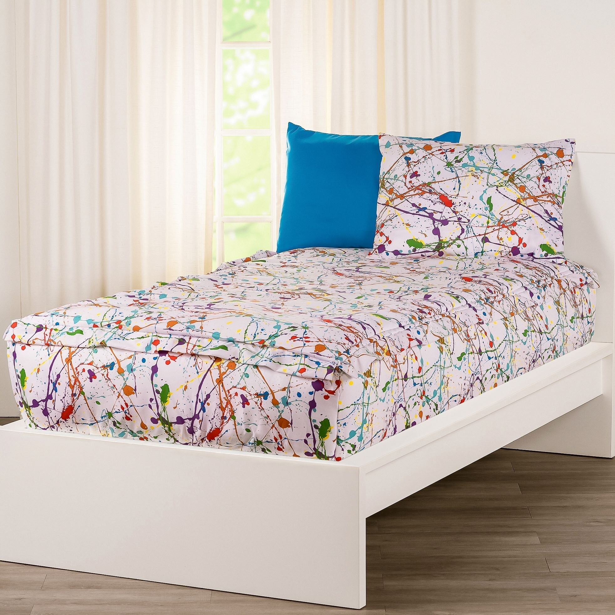Parure de lit de luxe à fermeture éclair Siscovers Splashed and Splattered Bunkie