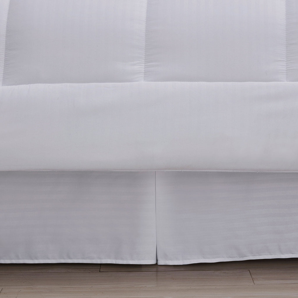 Parure de lit alternative 8 pièces en tissu doux Dobby avec draps