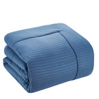 Parure de lit alternative 8 pièces en tissu doux Dobby avec draps