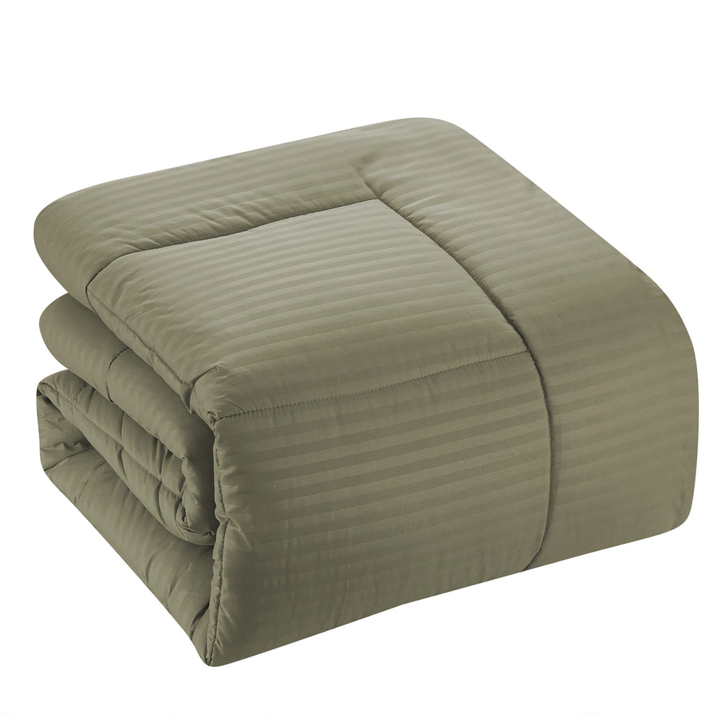 Parure de lit alternative 8 pièces en tissu doux Dobby avec draps