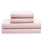 Parure de lit alternative 8 pièces en tissu doux Dobby avec draps