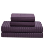 Parure de lit alternative 8 pièces en tissu doux Dobby avec draps