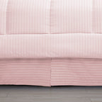Parure de lit alternative 8 pièces en tissu doux Dobby avec draps