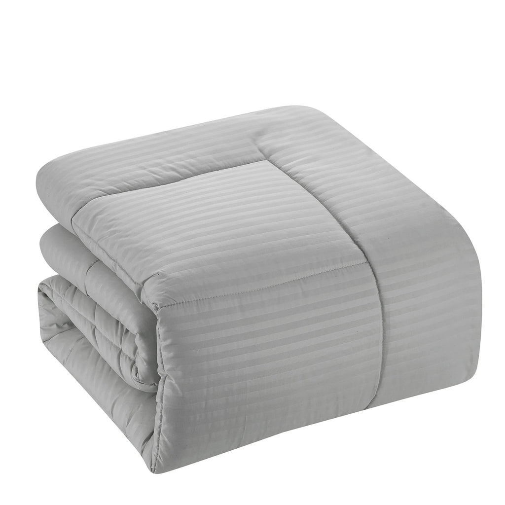 Parure de lit alternative 8 pièces en tissu doux Dobby avec draps