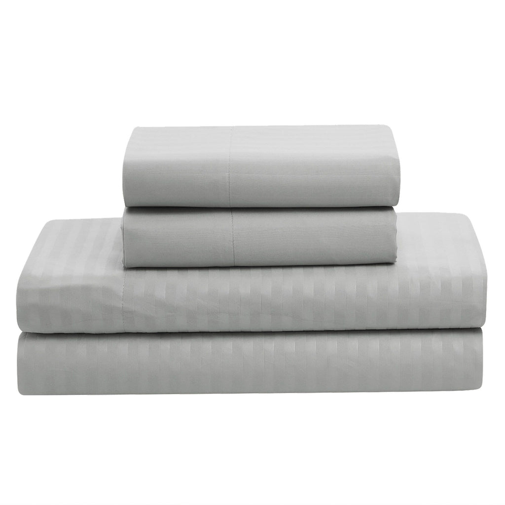Parure de lit alternative 8 pièces en tissu doux Dobby avec draps