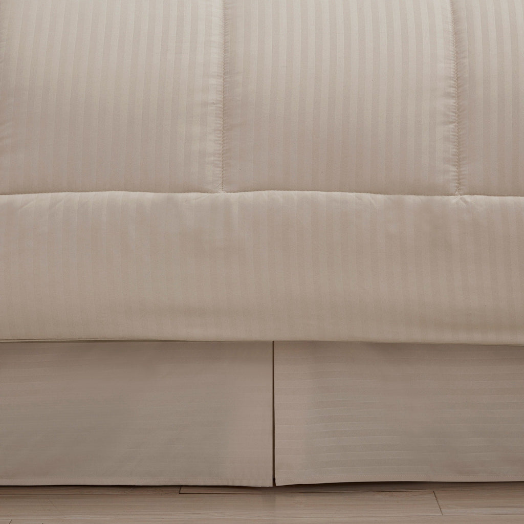 Parure de lit alternative 8 pièces en tissu doux Dobby avec draps