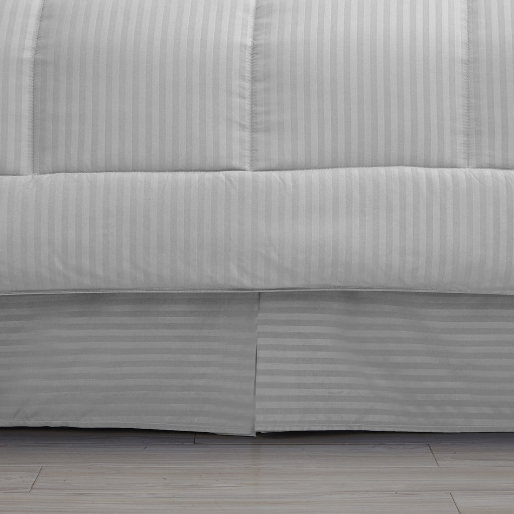 Parure de lit alternative 8 pièces en tissu doux Dobby avec draps