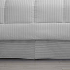 Parure de lit alternative 8 pièces en tissu doux Dobby avec draps