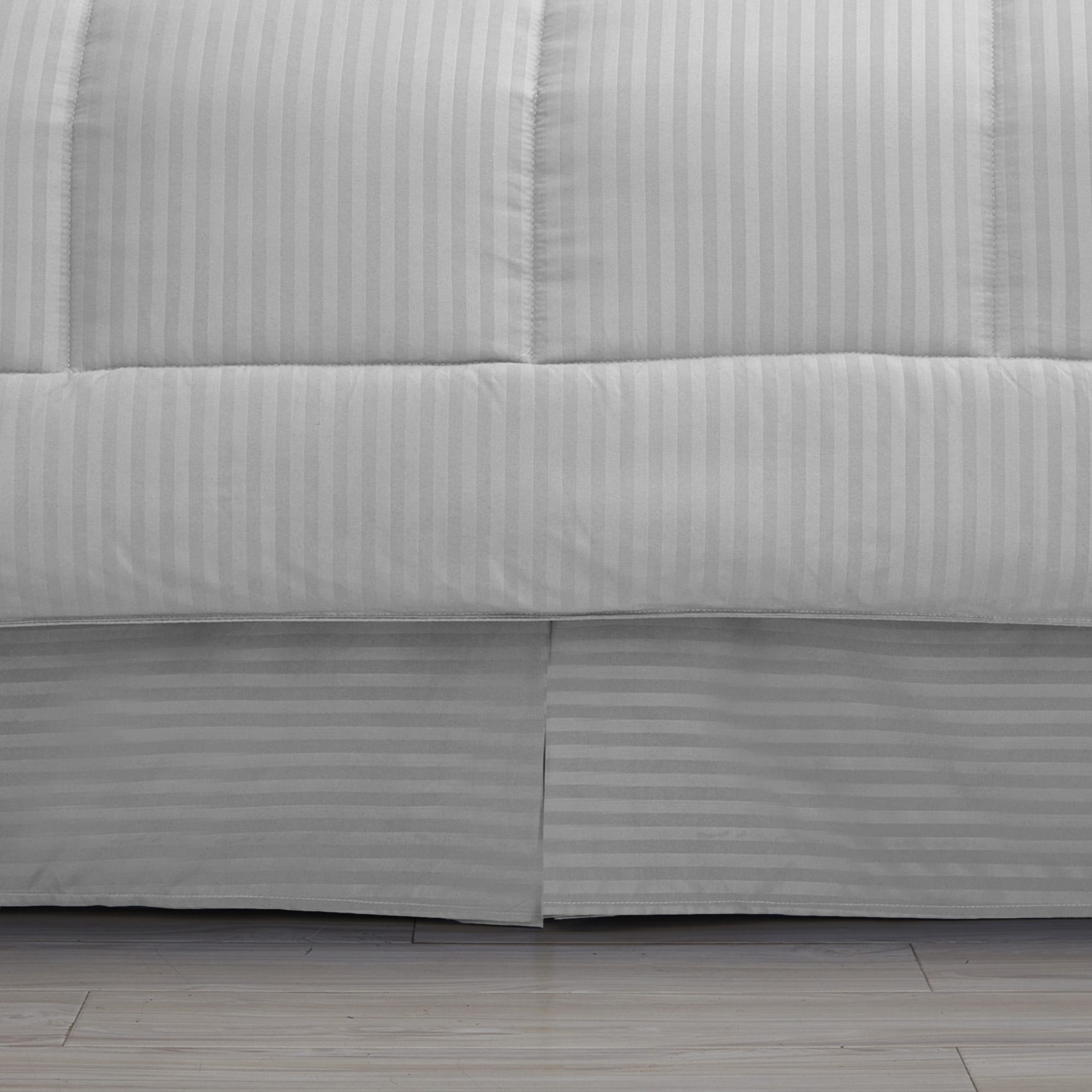 Parure de lit alternative 8 pièces en tissu doux Dobby avec draps