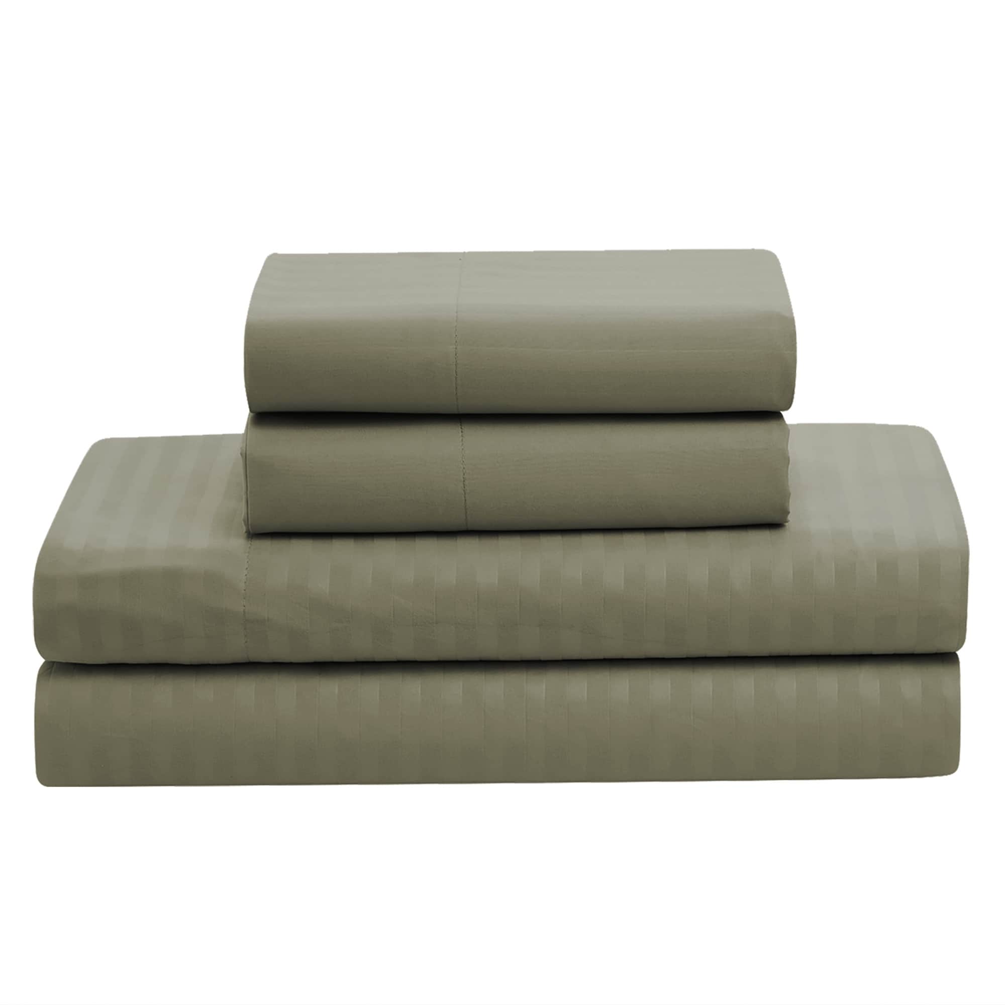 Parure de lit alternative 8 pièces en tissu doux Dobby avec draps